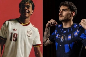 马卡报报道：西班牙与乌拉圭均着客场球衣，FIFA推出色盲友好配色方案