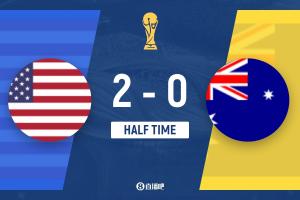 美国半场2-0领先澳大利亚 巴洛贡助伯吉斯自摆乌龙 弗里曼建功