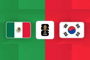 世界杯:墨西哥对阵韩国首发阵容:希门尼斯对决孙兴慜,李刚仁金玟哉首发
