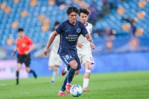 深圳新鹏城U20雨中战平天津津门虎U20,各取一分