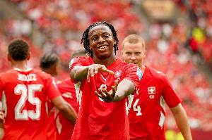 瑞士第二次在重大赛事中作为小组第一晋级，上一次是在2006年世界杯。