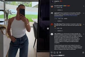 B费妻子社交媒体同样被热议：要求你丈夫为C罗传球！请尊重足球历史最佳